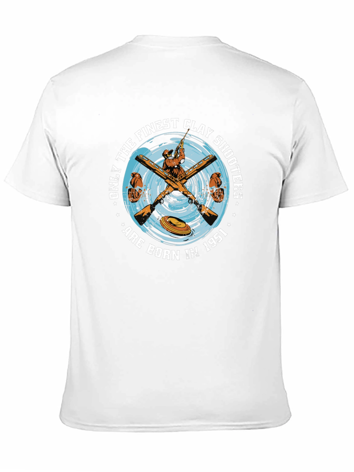Finest Clay Shooters T-Shirt - Born in 1951