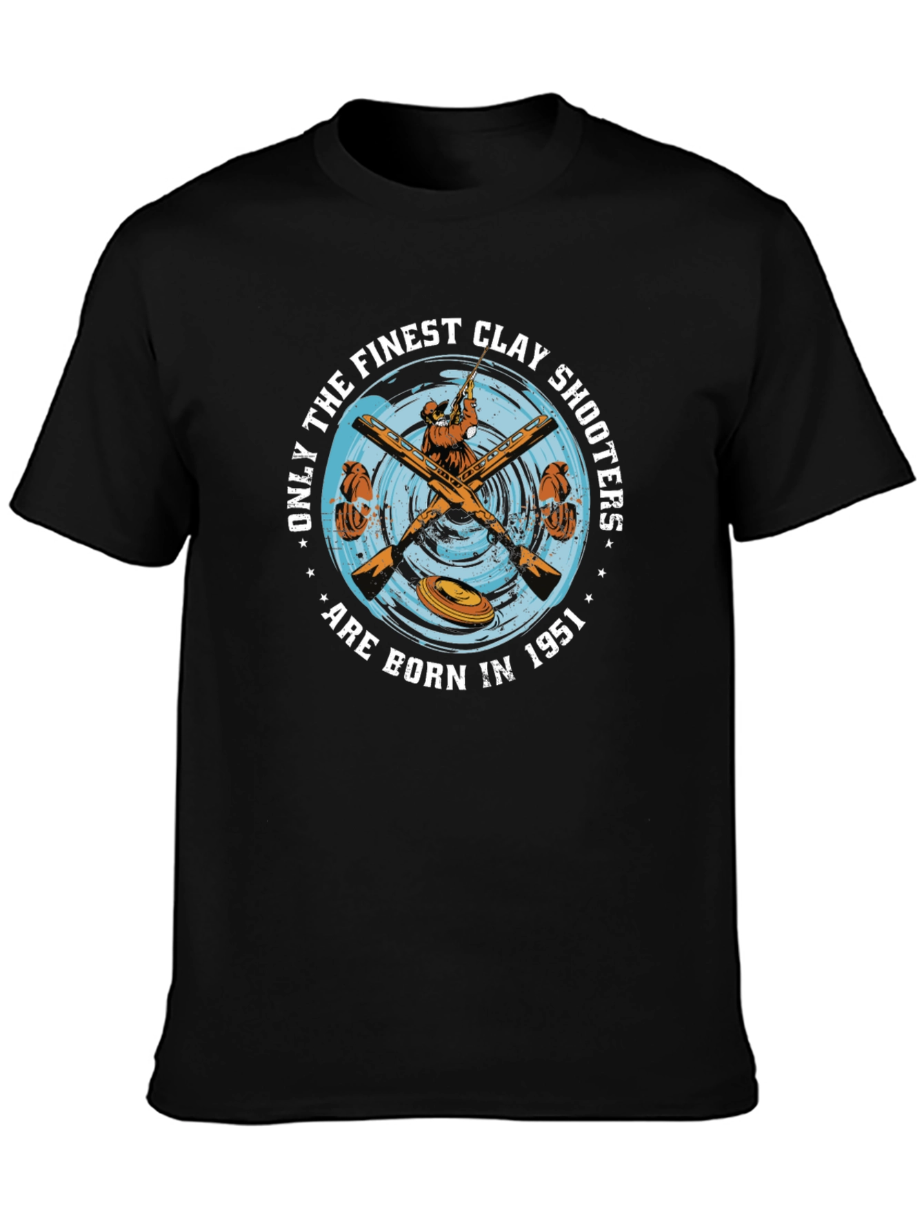 Finest Clay Shooters T-Shirt - Born in 1951