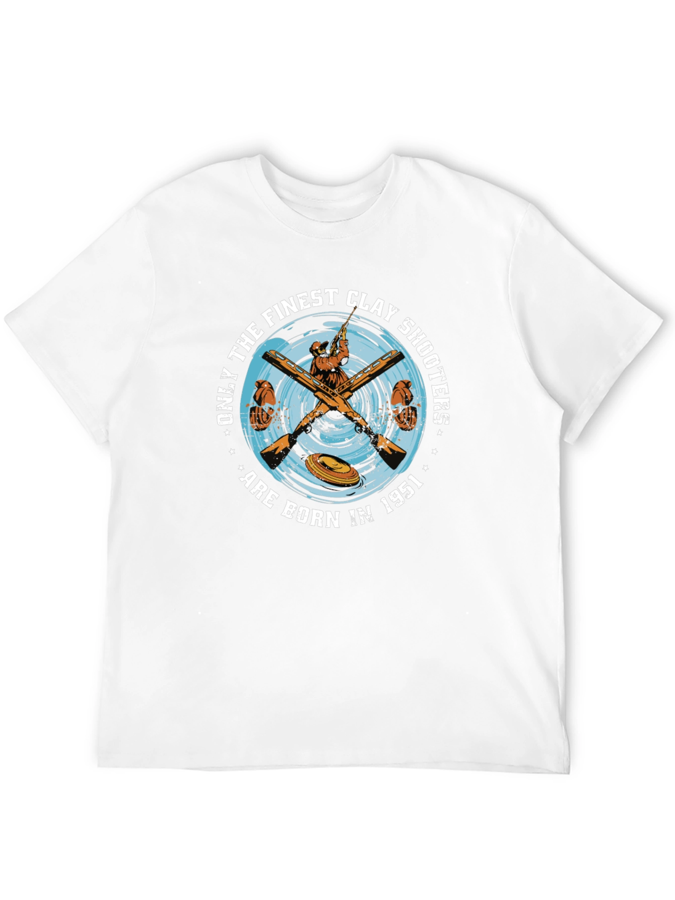 Finest Clay Shooters T-Shirt - Born in 1951