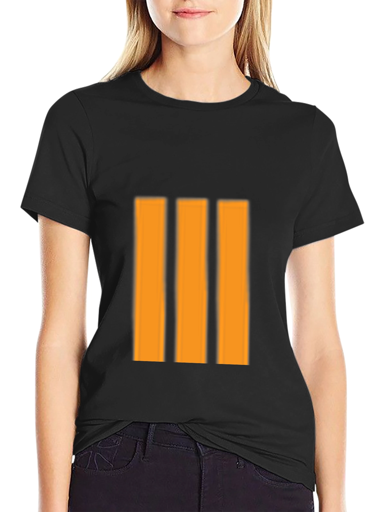 Striped Graphic Tee - Casual Comfort
