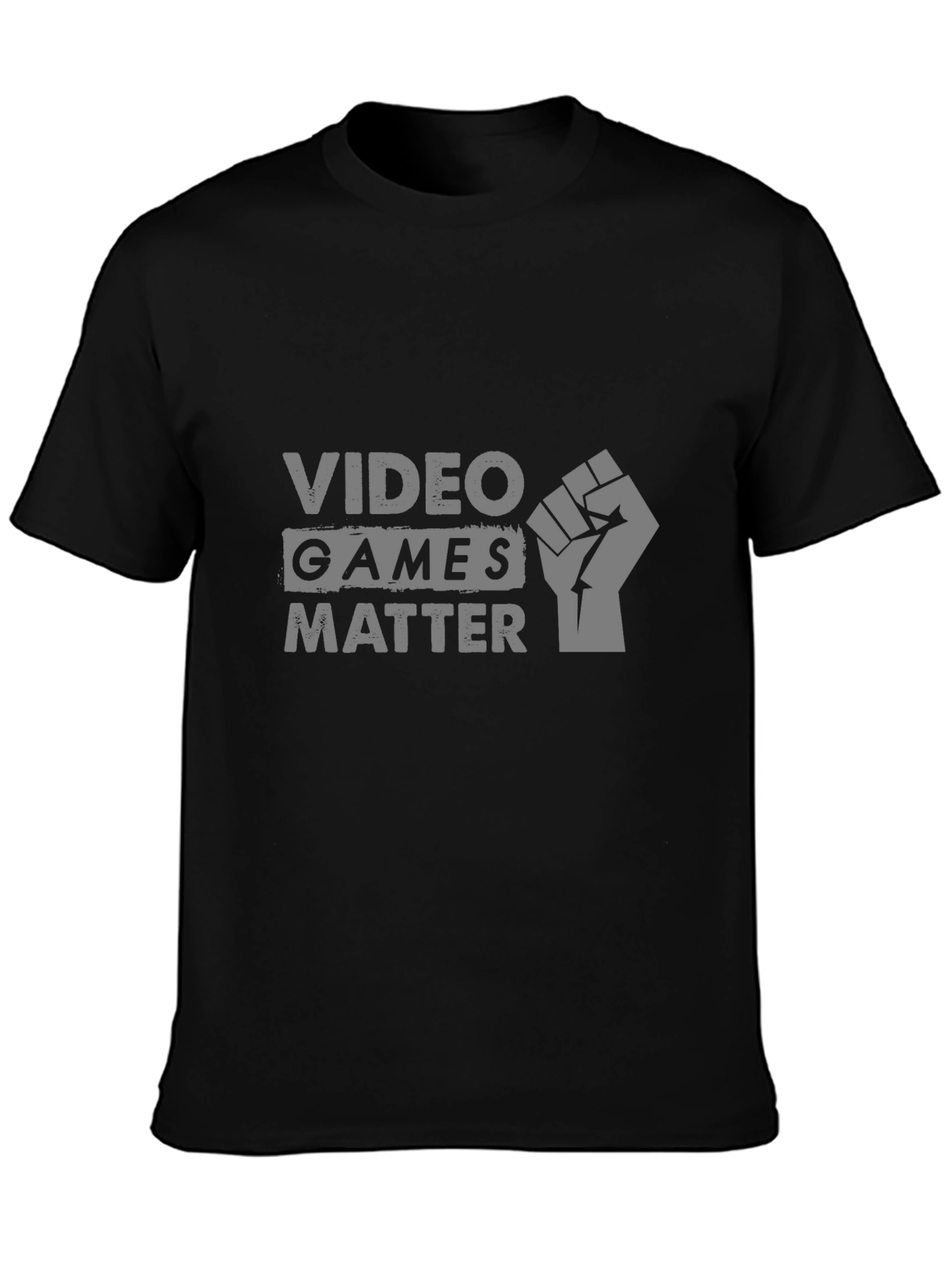 Video Games Matter Graphic Tee - Black