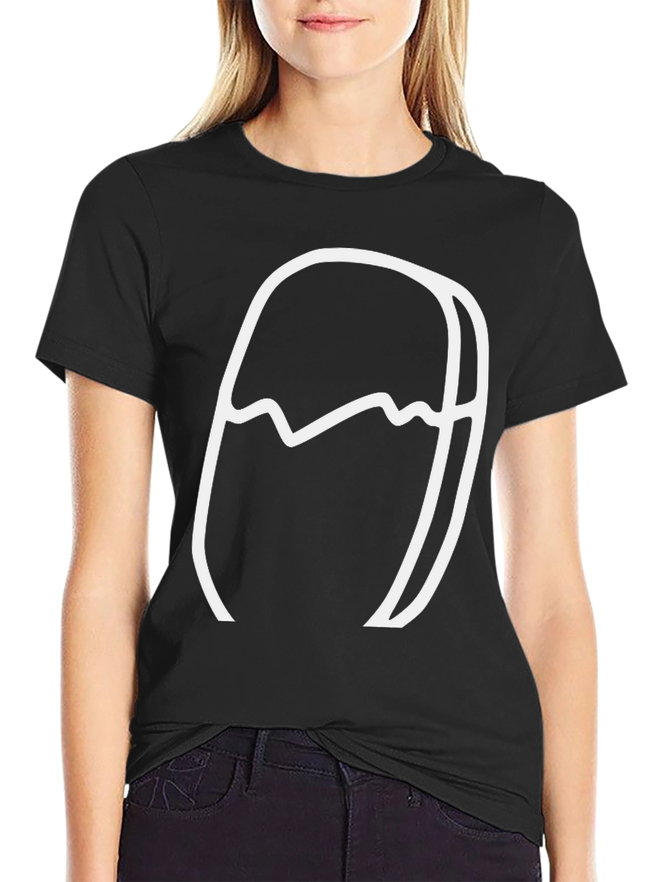 Abstract Mountain Graphic Tee
