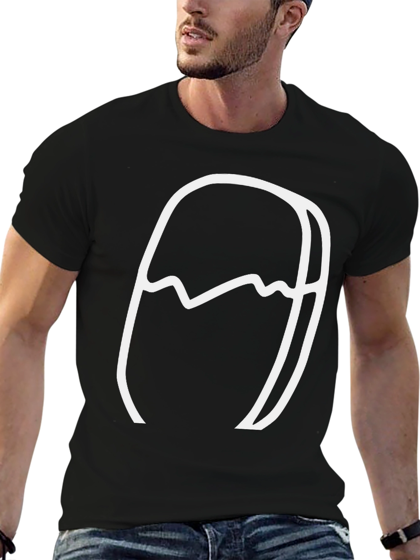 Abstract Mountain Graphic Tee