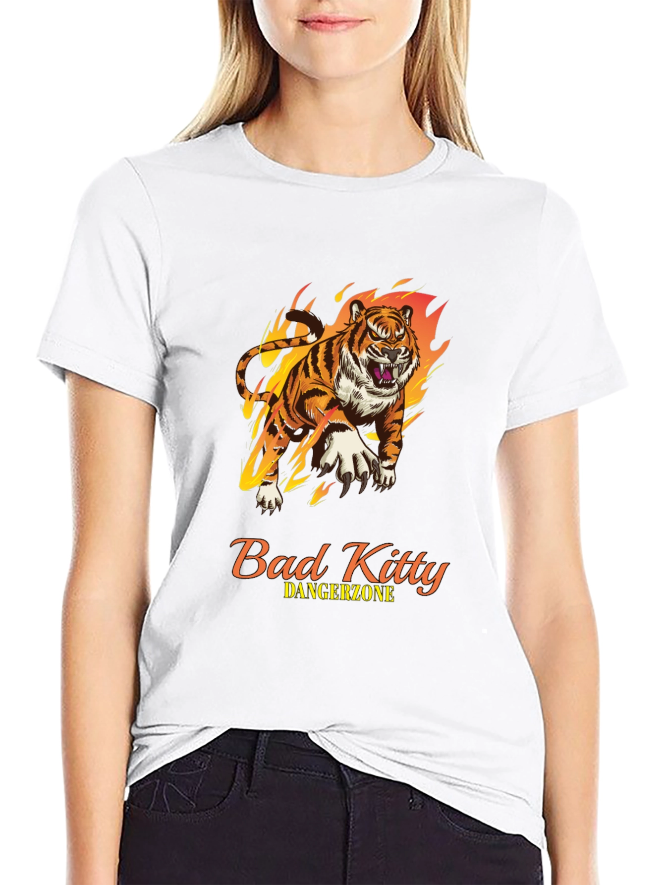 Bad Kitty Dangerzone Graphic Tee