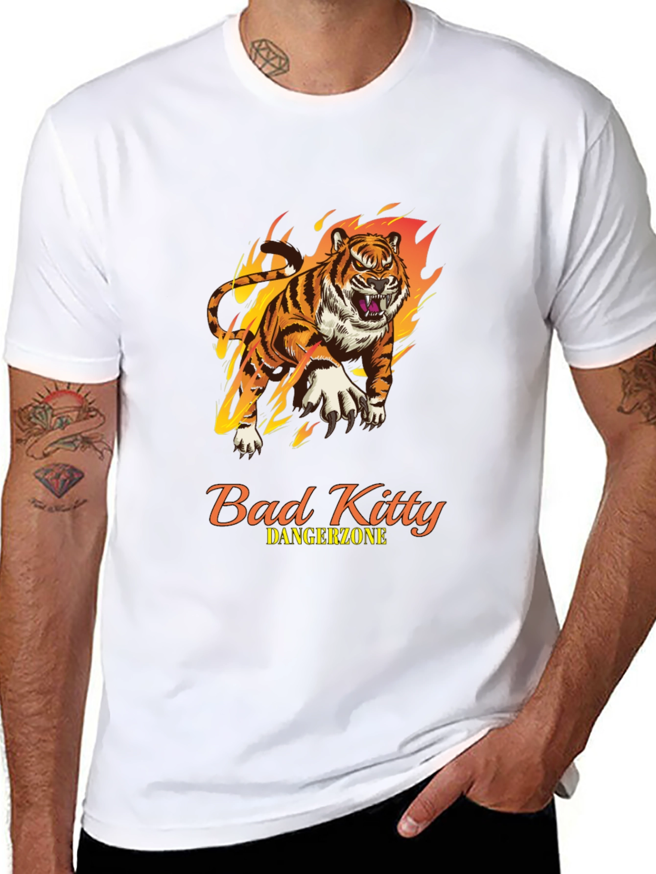 Bad Kitty Dangerzone Graphic Tee