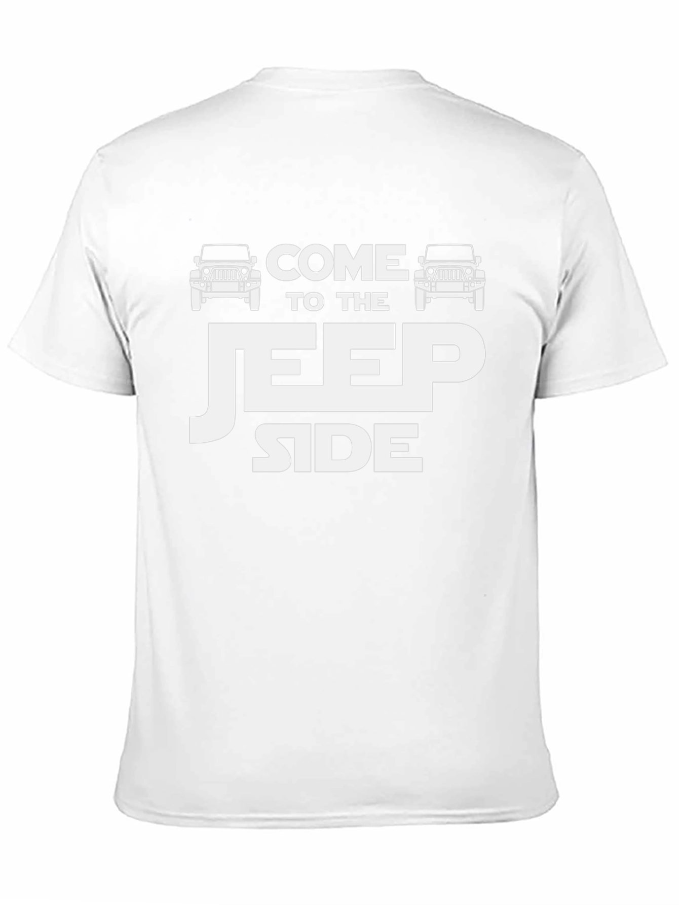 Come to the Jeep Side Mens Black T-Shirt