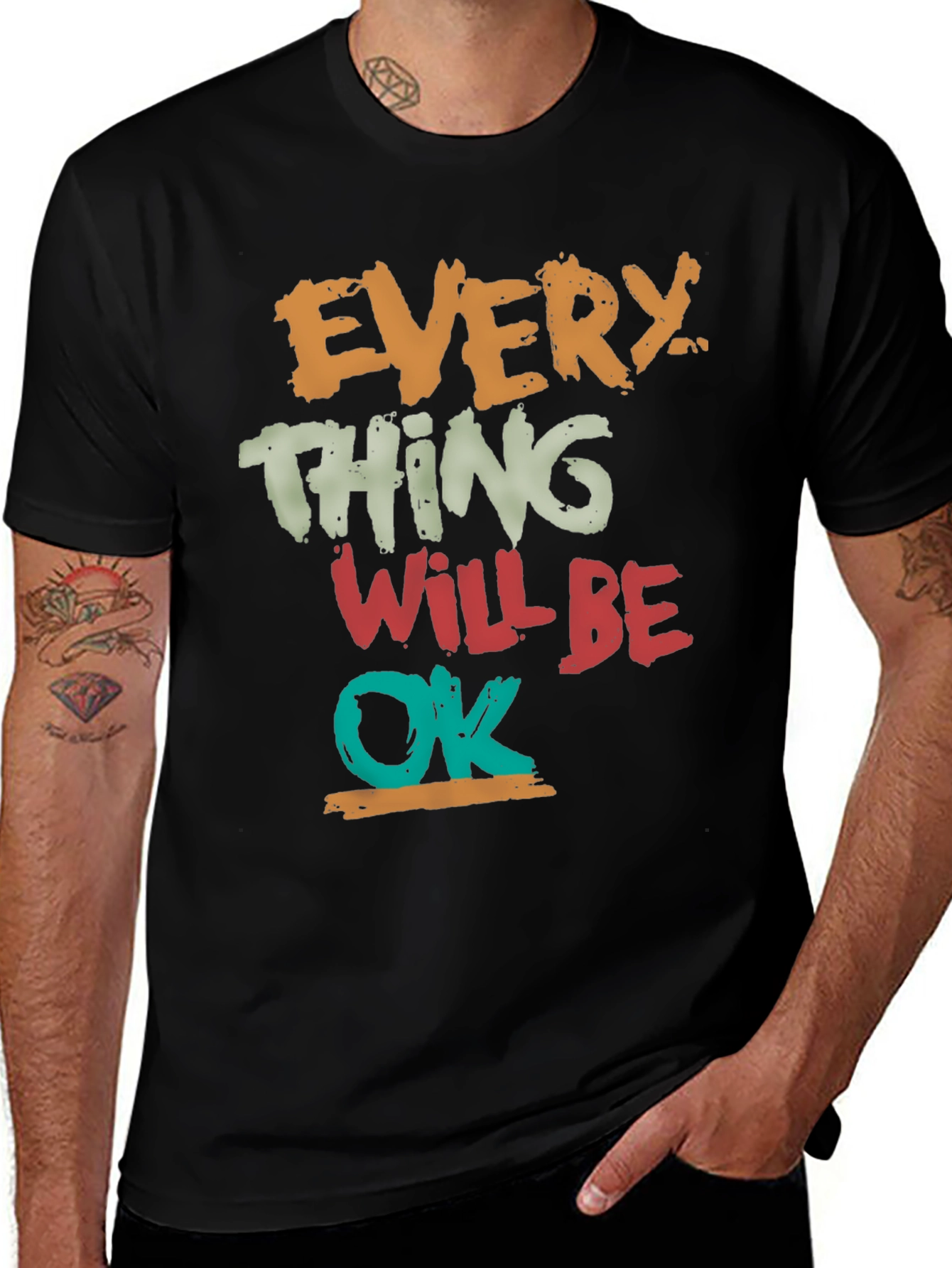 Everything Will Be OK Graphic Tee