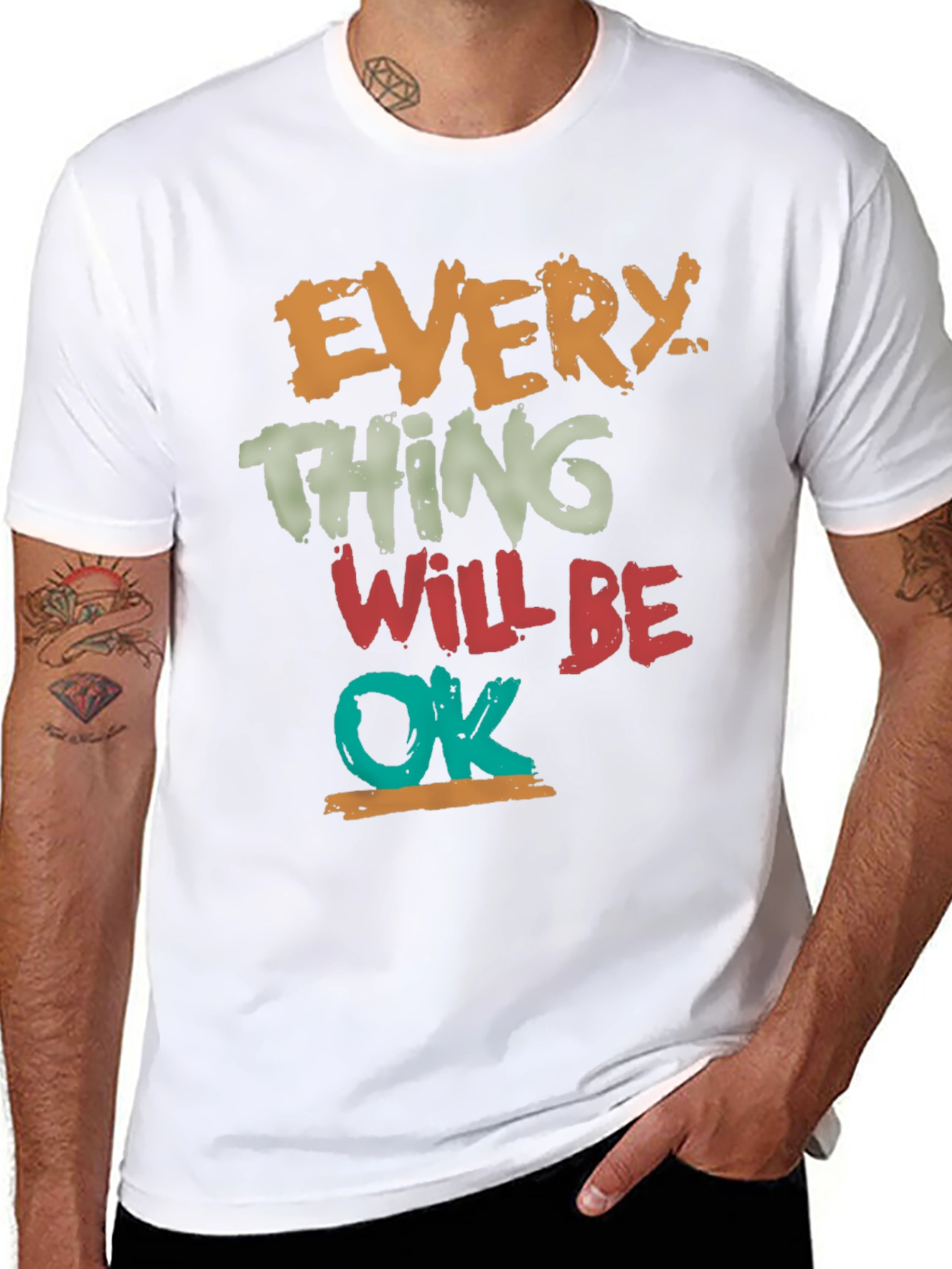 Everything Will Be OK Graphic Tee