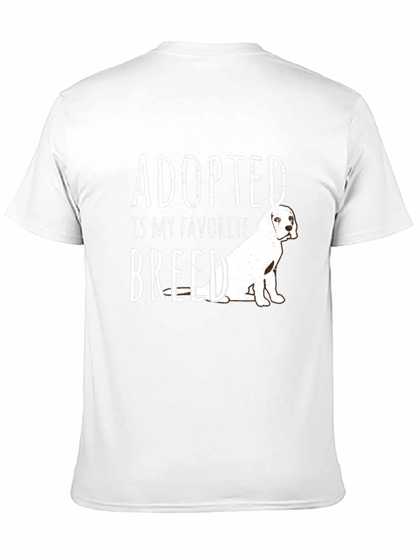 Adopted Dog Breed T-Shirt