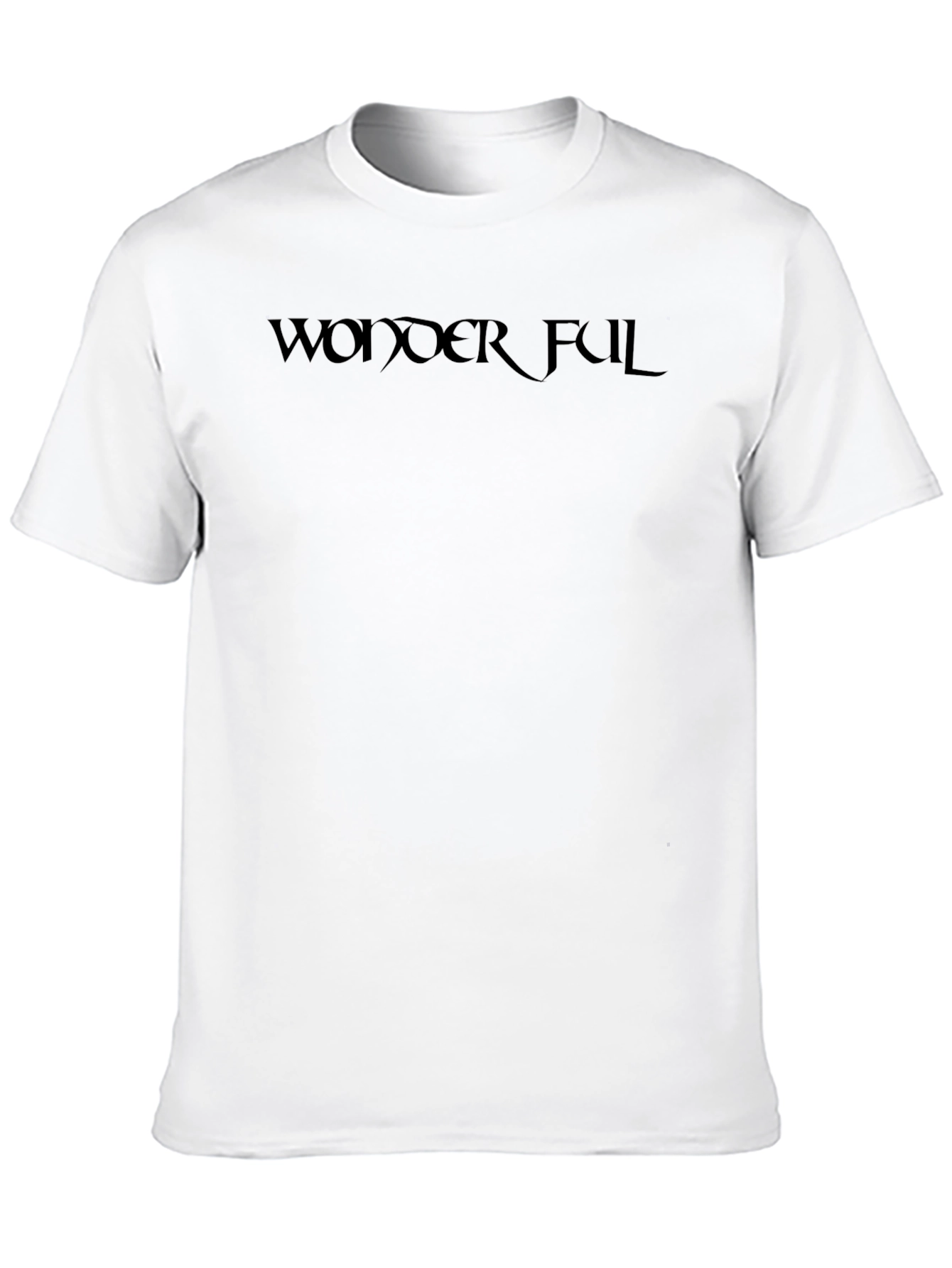 Wonderful Graphic Tee - Soft Cotton Casual Shirt