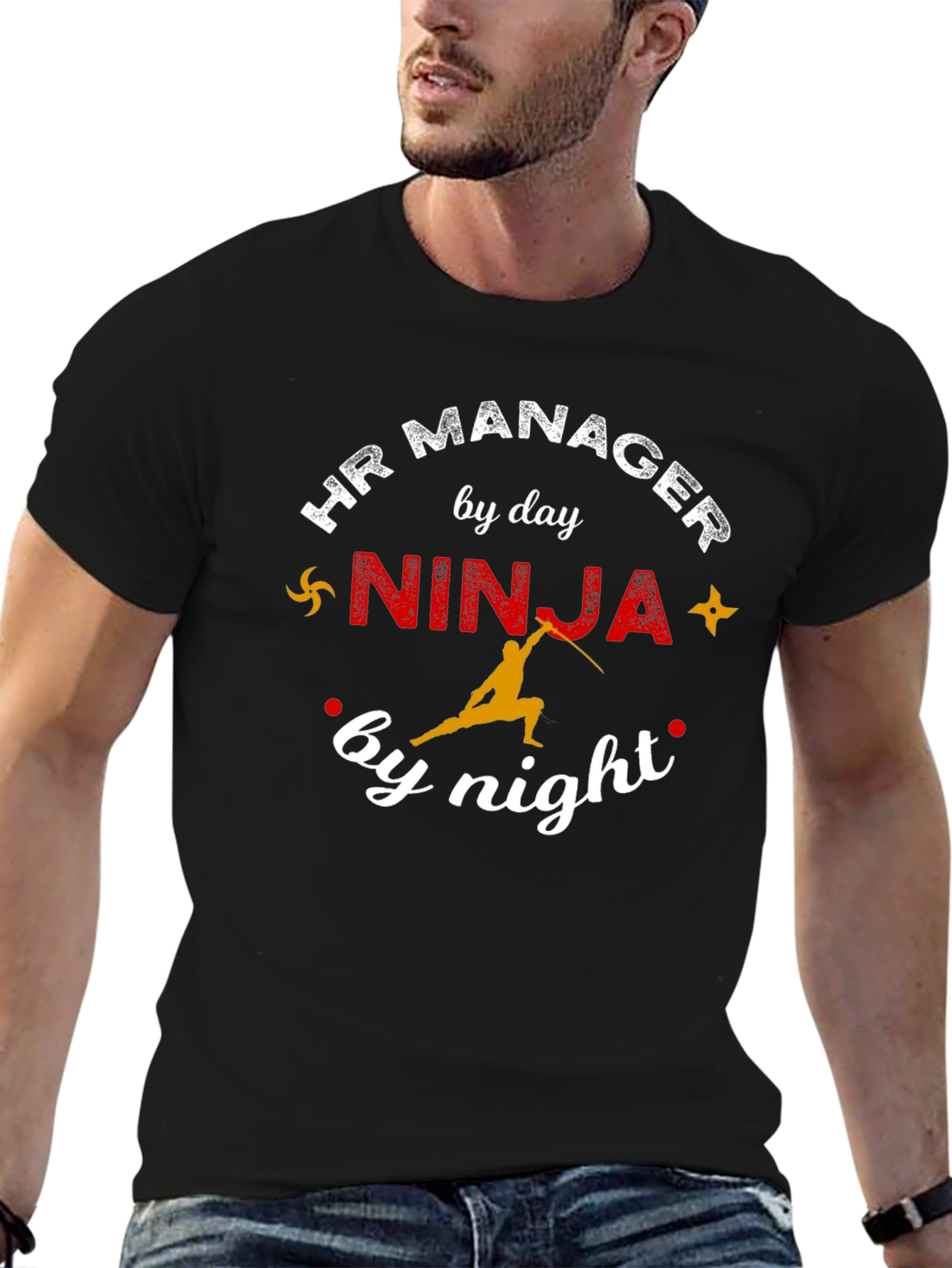 HR Manager Ninja Graphic Tee