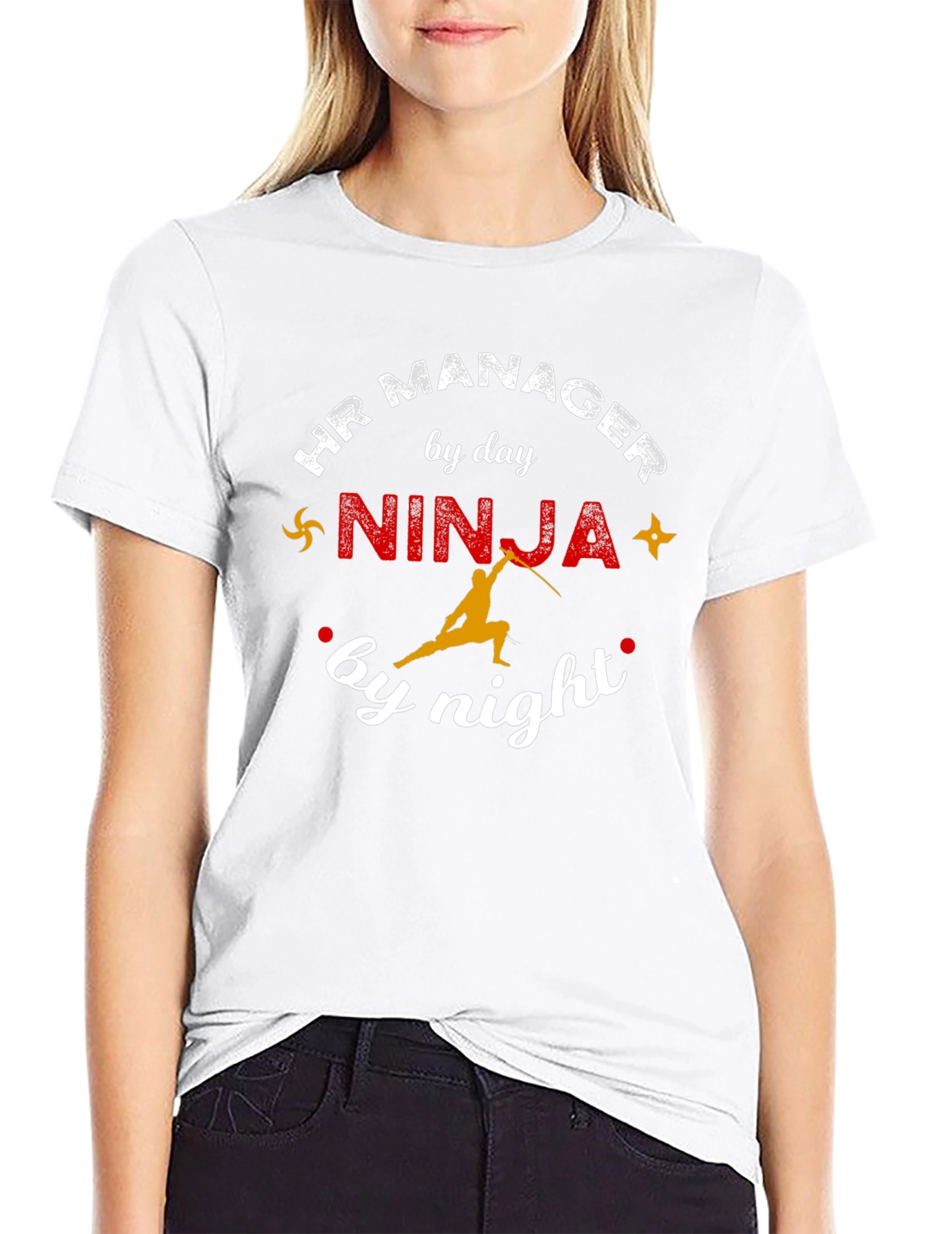HR Manager Ninja Graphic Tee