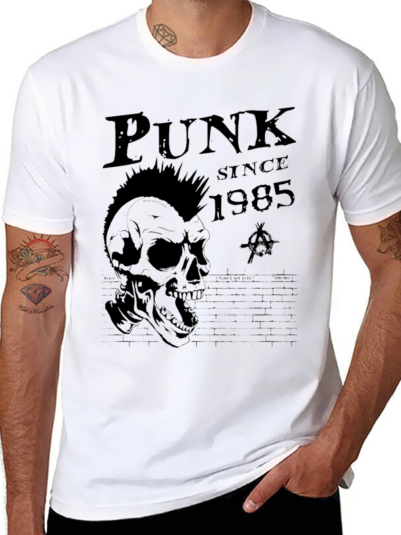 Punk Since 1985 Skull T-Shirt