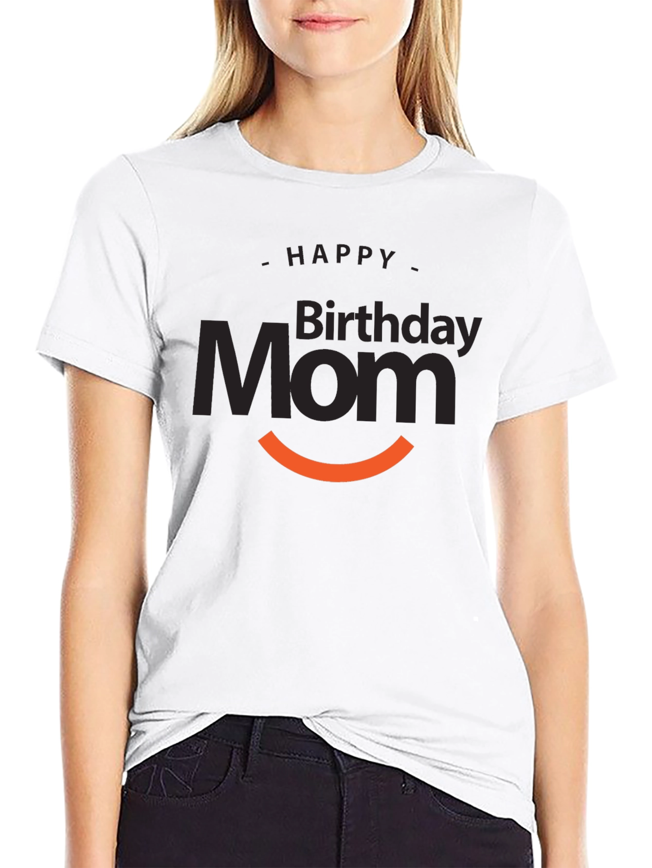 Happy Birthday Mom Graphic T-Shirt