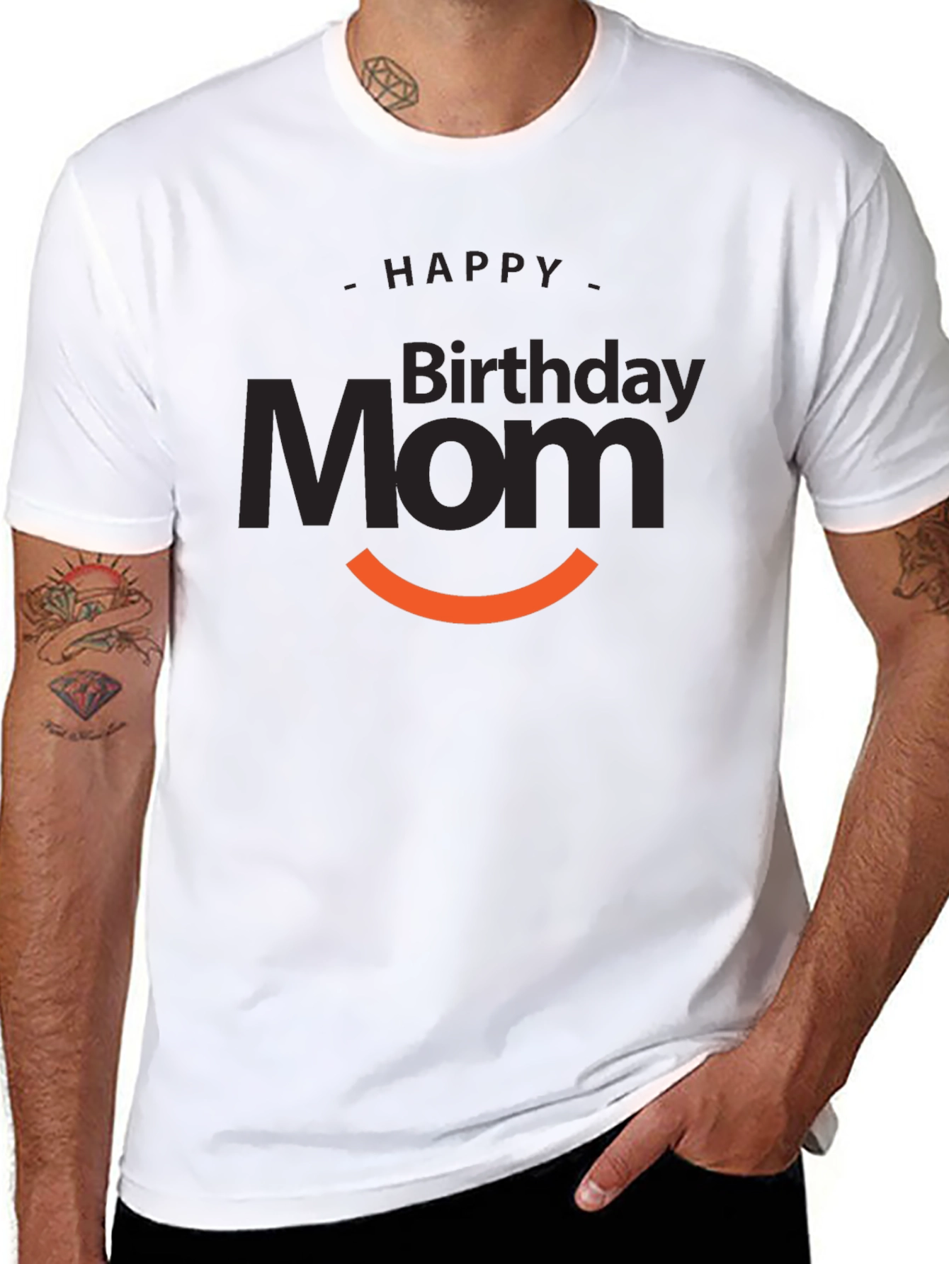 Happy Birthday Mom Graphic T-Shirt
