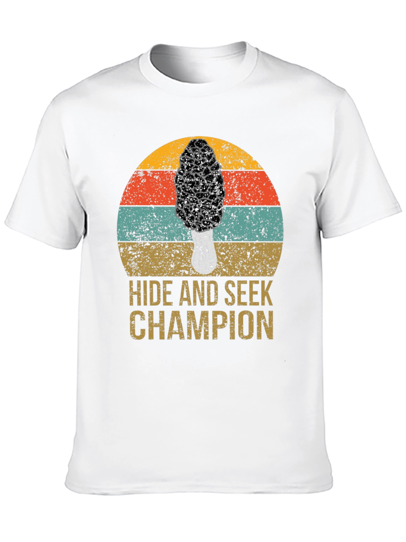 Hide and Seek Champion Morel Mushroom T-Shirt