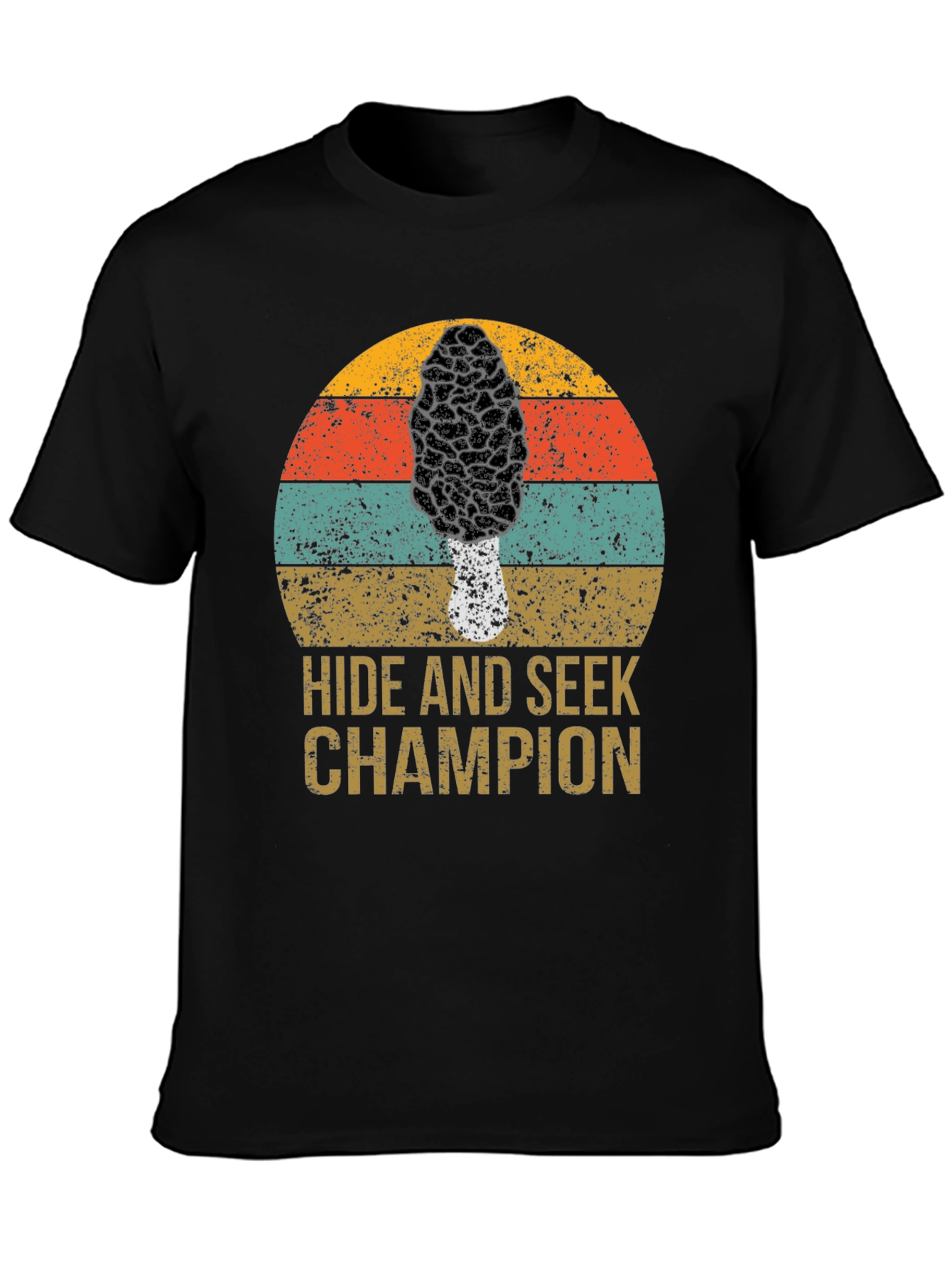 Hide and Seek Champion Morel Mushroom T-Shirt