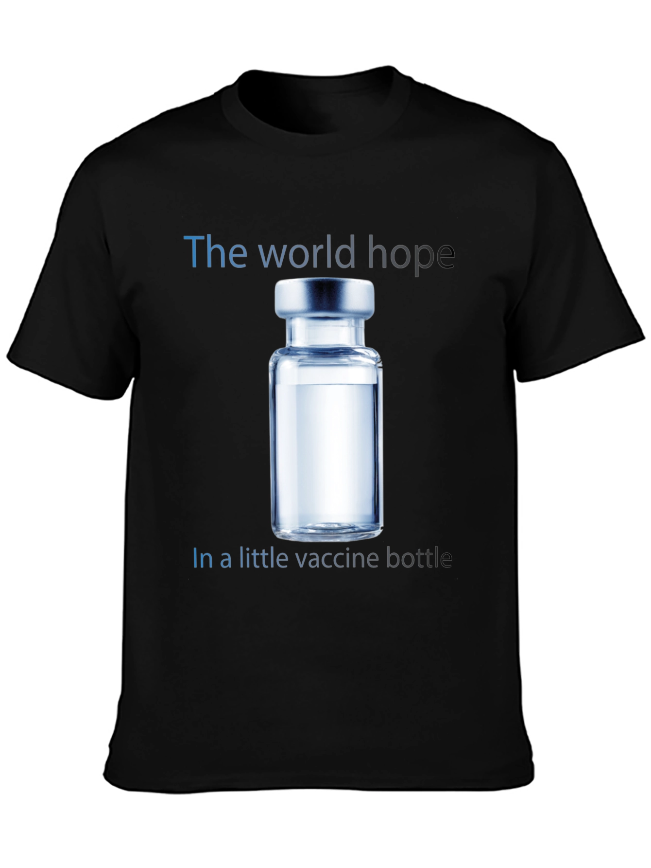 World Hope Vaccine T-Shirt - Unisex Cotton Tee