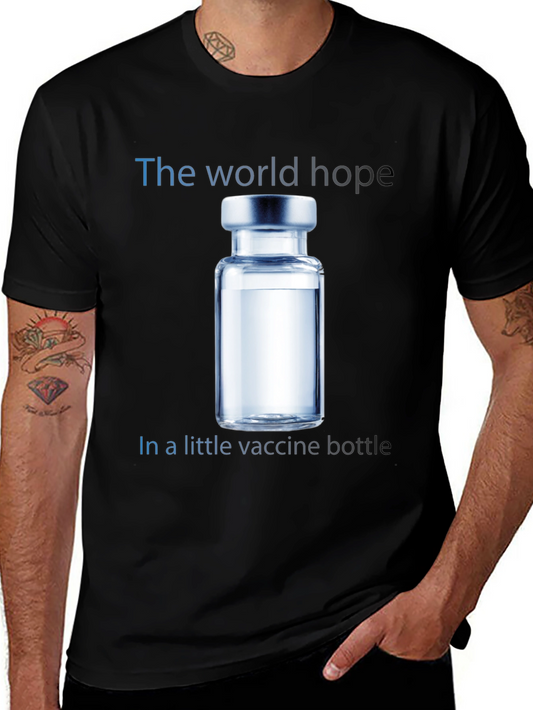 World Hope Vaccine T-Shirt - Unisex Cotton Tee