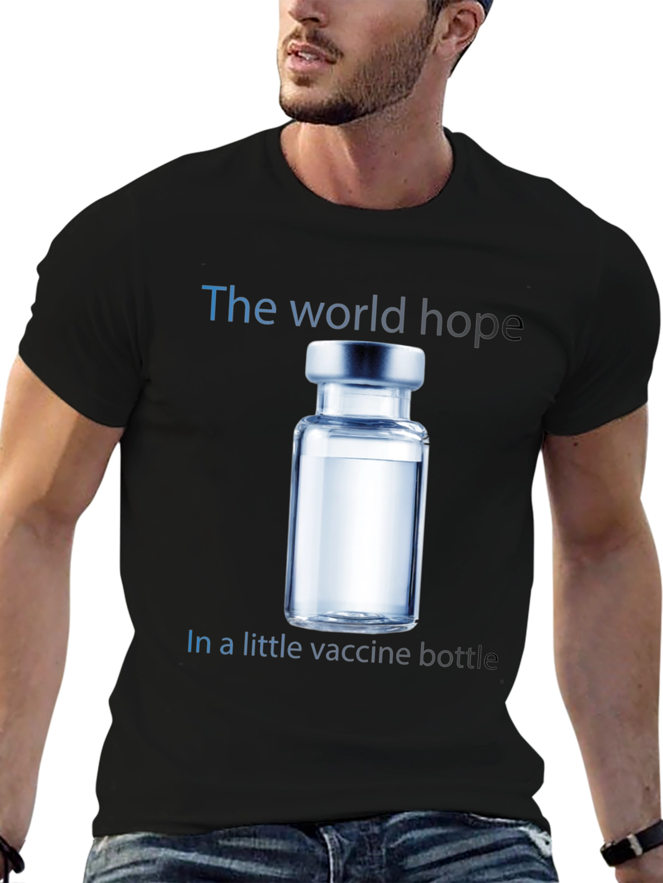 World Hope Vaccine T-Shirt - Unisex Cotton Tee