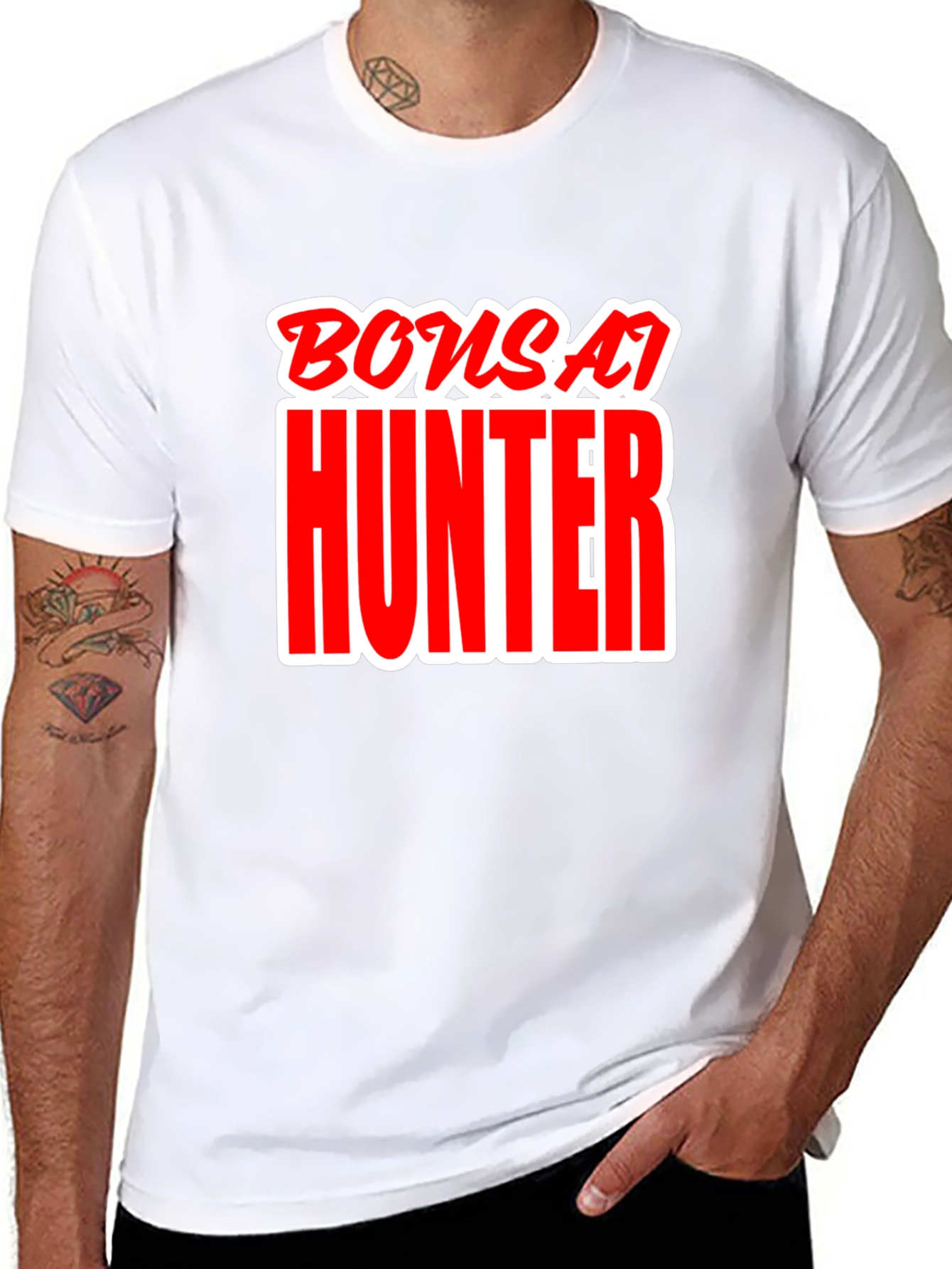 Bonsai Hunter Graphic T-Shirt