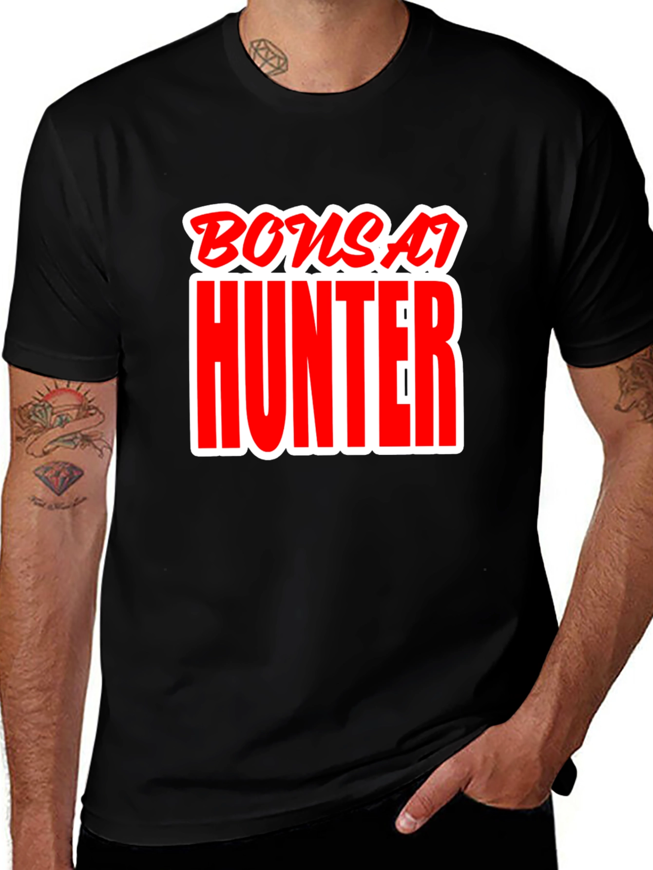 Bonsai Hunter Graphic T-Shirt