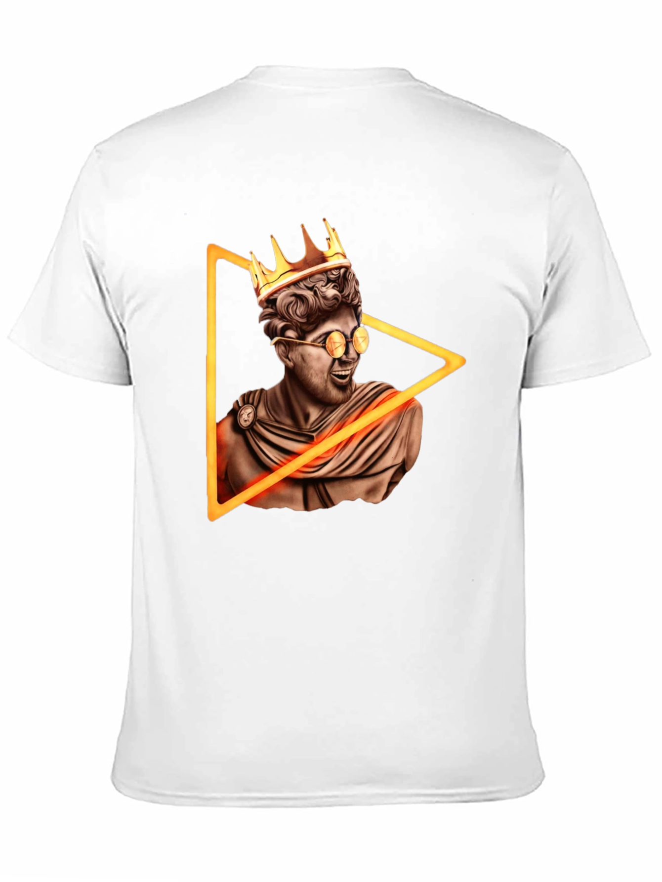 King Bust Graphic Tee - Black Trendy T-Shirt