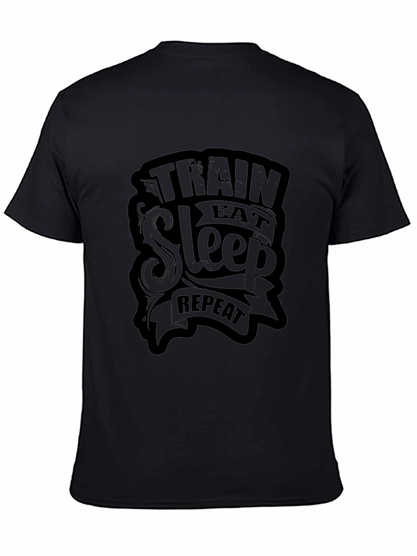 Train Eat Sleep Repeat Graphic Tee