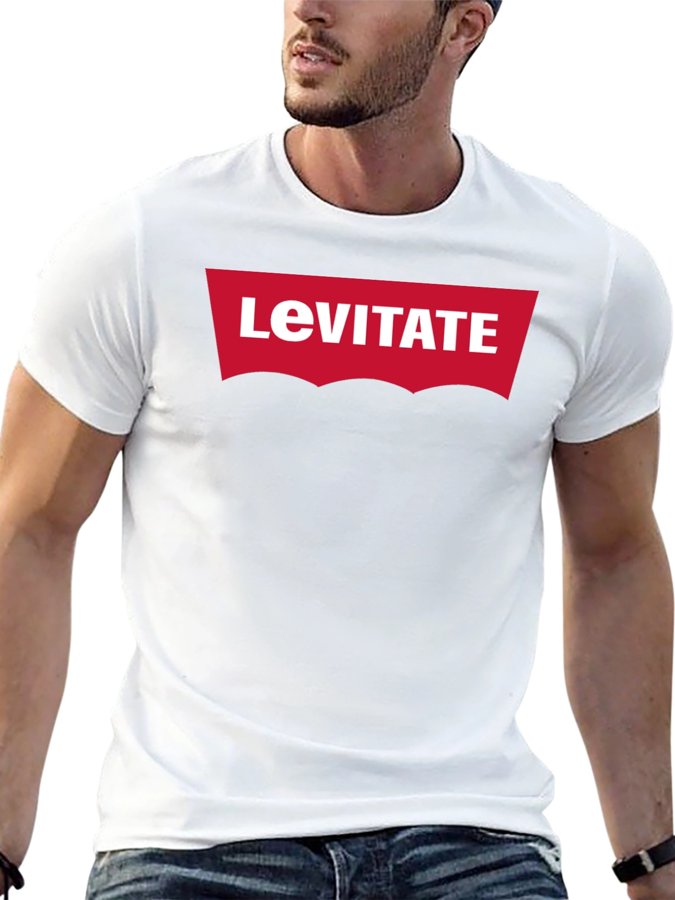 Levitate Graphic Tee - Mens Black T-Shirt