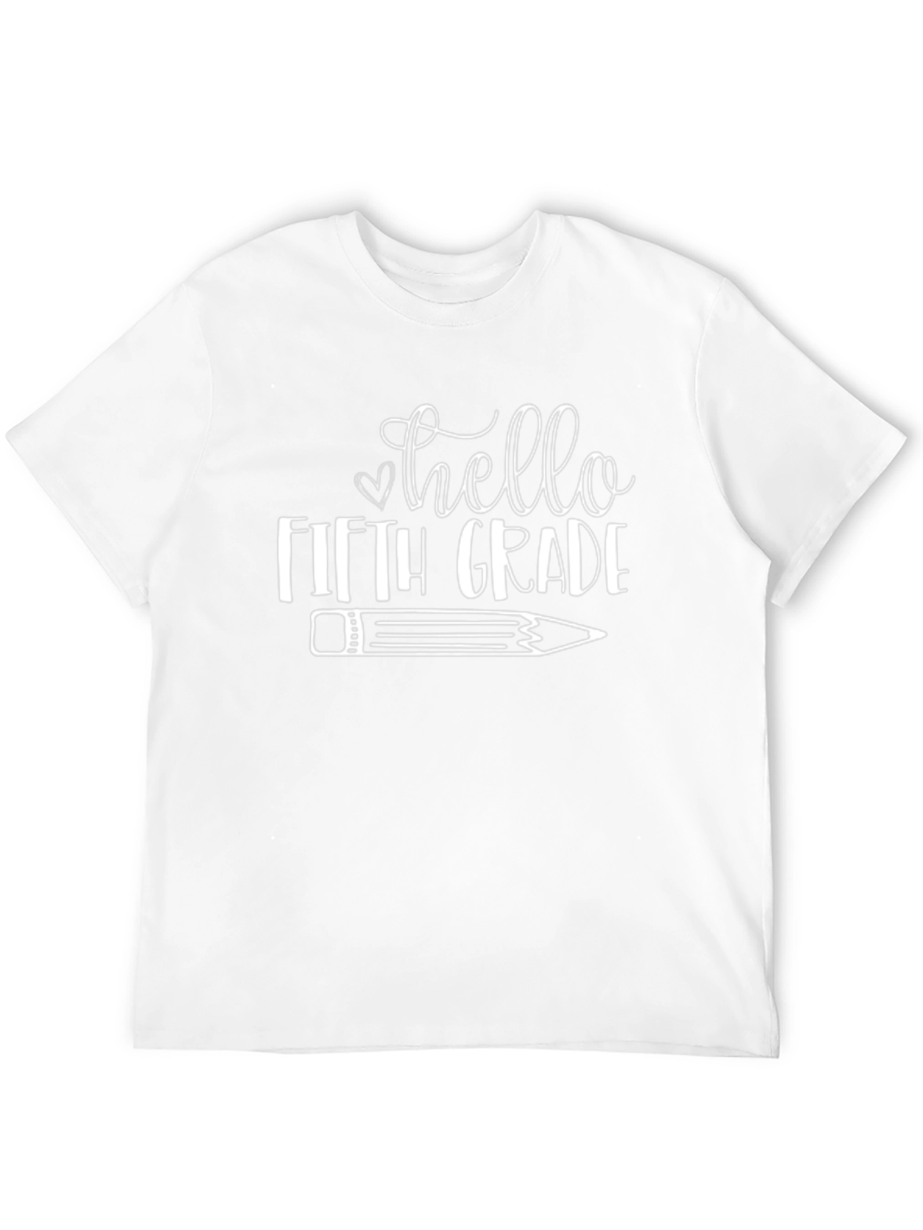 Hello Fifth Grade T-Shirt - Back to School Tee