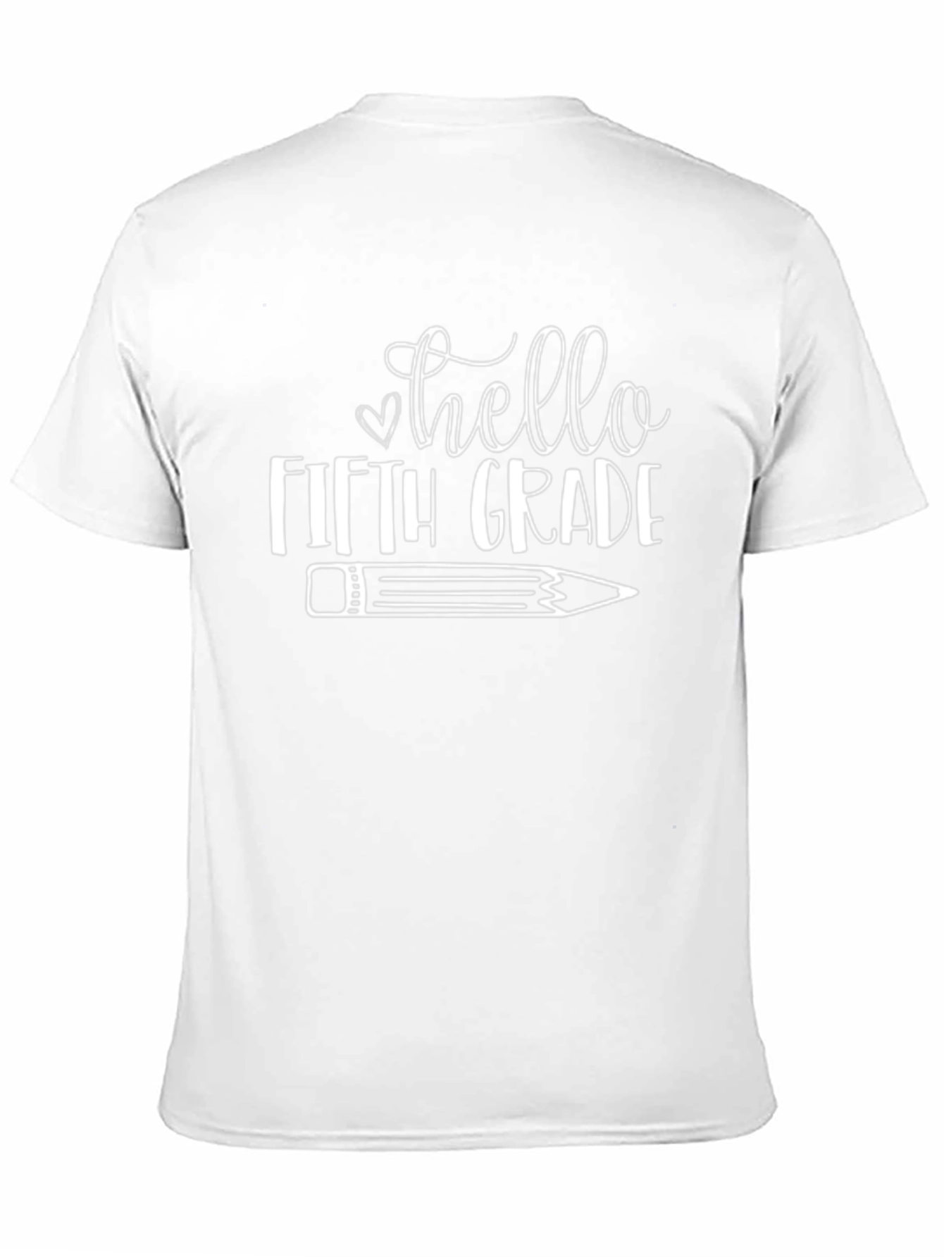Hello Fifth Grade T-Shirt - Back to School Tee