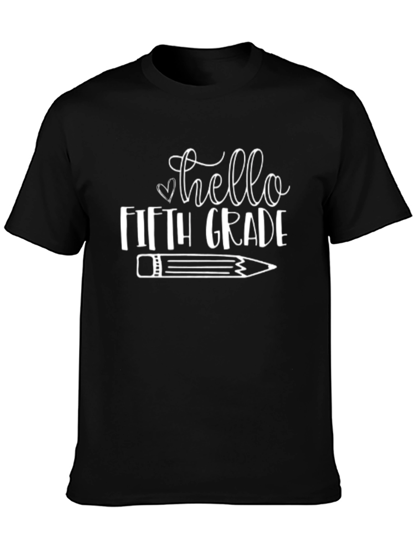 Hello Fifth Grade T-Shirt - Back to School Tee
