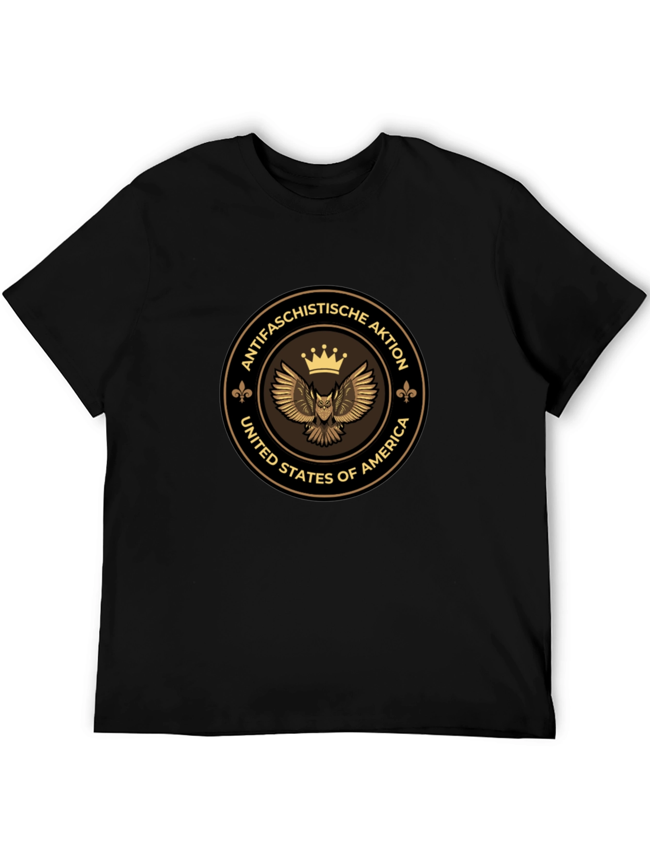 Antifaschistische Aktion Owl T-Shirt