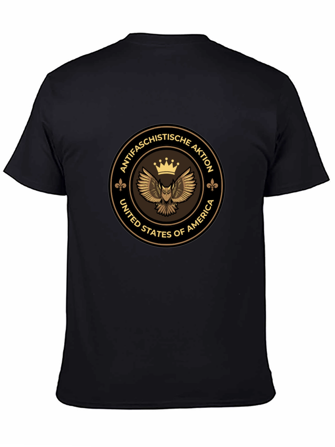 Antifaschistische Aktion Owl T-Shirt