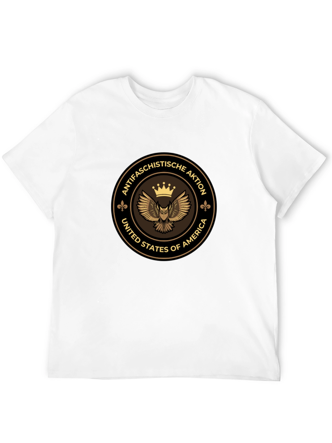 Antifaschistische Aktion Owl T-Shirt