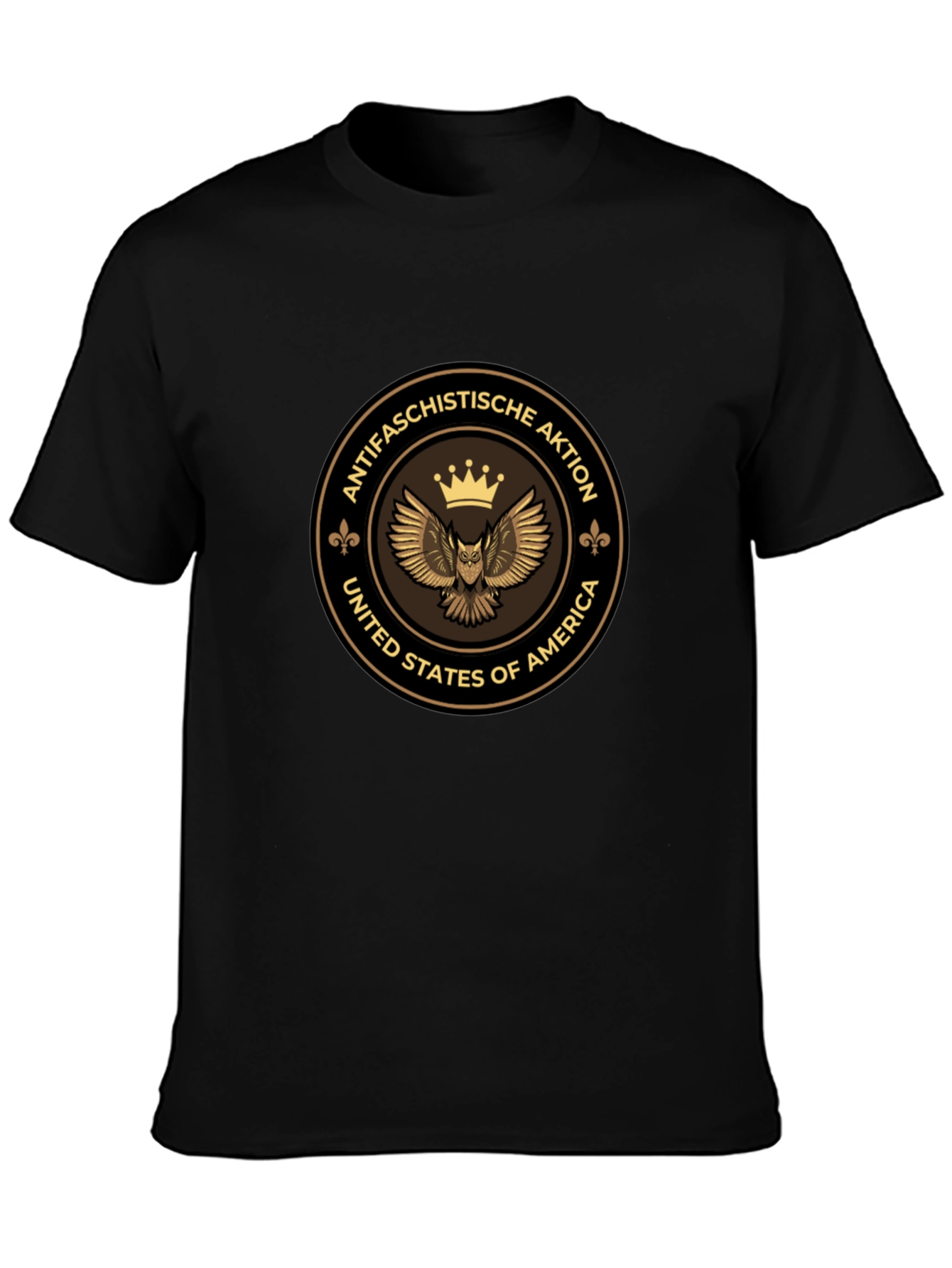 Antifaschistische Aktion Owl T-Shirt