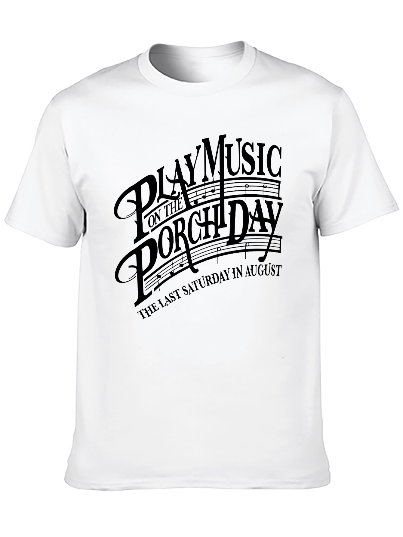 Play Music on the Porch Day T-Shirt