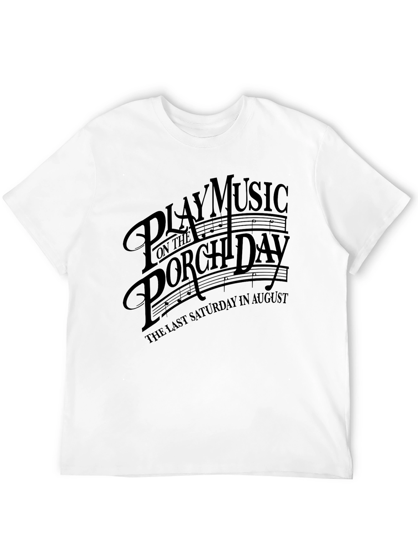 Play Music on the Porch Day T-Shirt