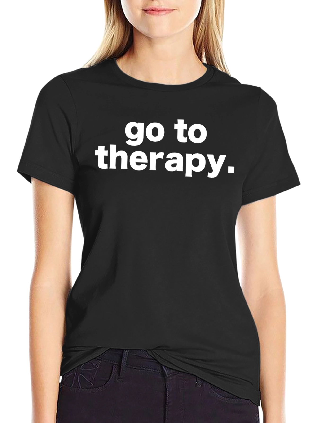 Go To Therapy T-Shirt - Mental Health Awareness