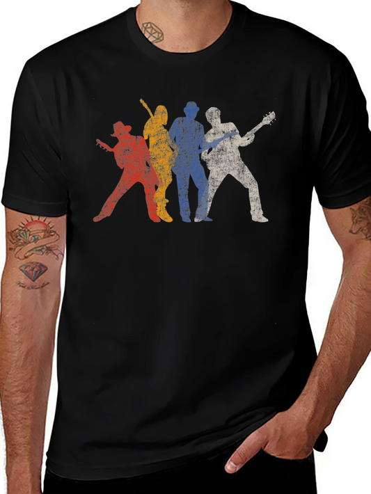 Vintage Band Tee - Retro Rock & Roll T-Shirt