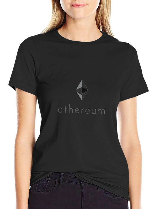 Ethereum Crypto Black T-Shirt