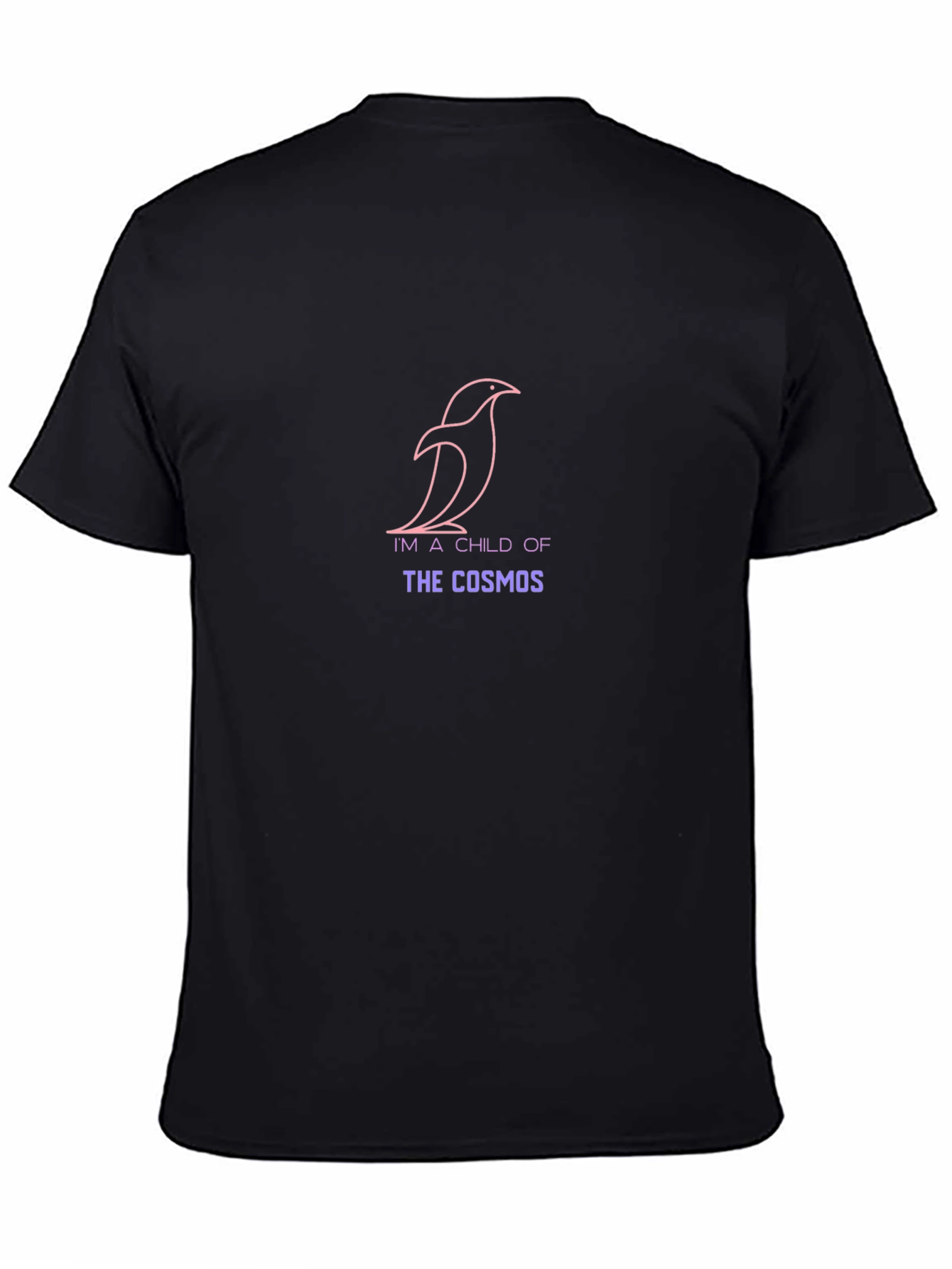 Cosmos Child Graphic Tee - Black Unisex T-Shirt