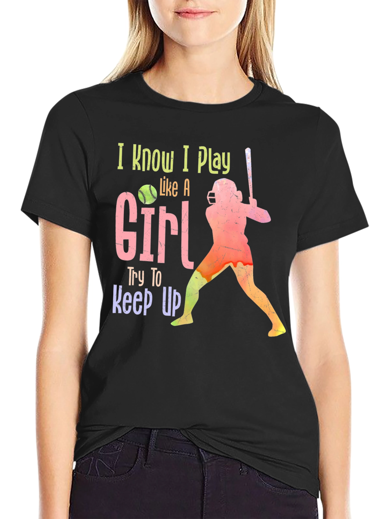 I Know I Play Like A Girl T-Shirt