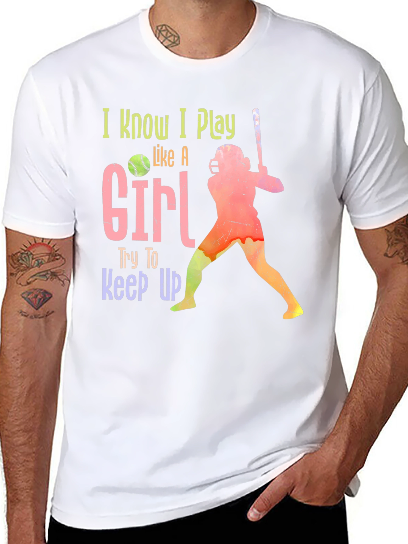 I Know I Play Like A Girl T-Shirt