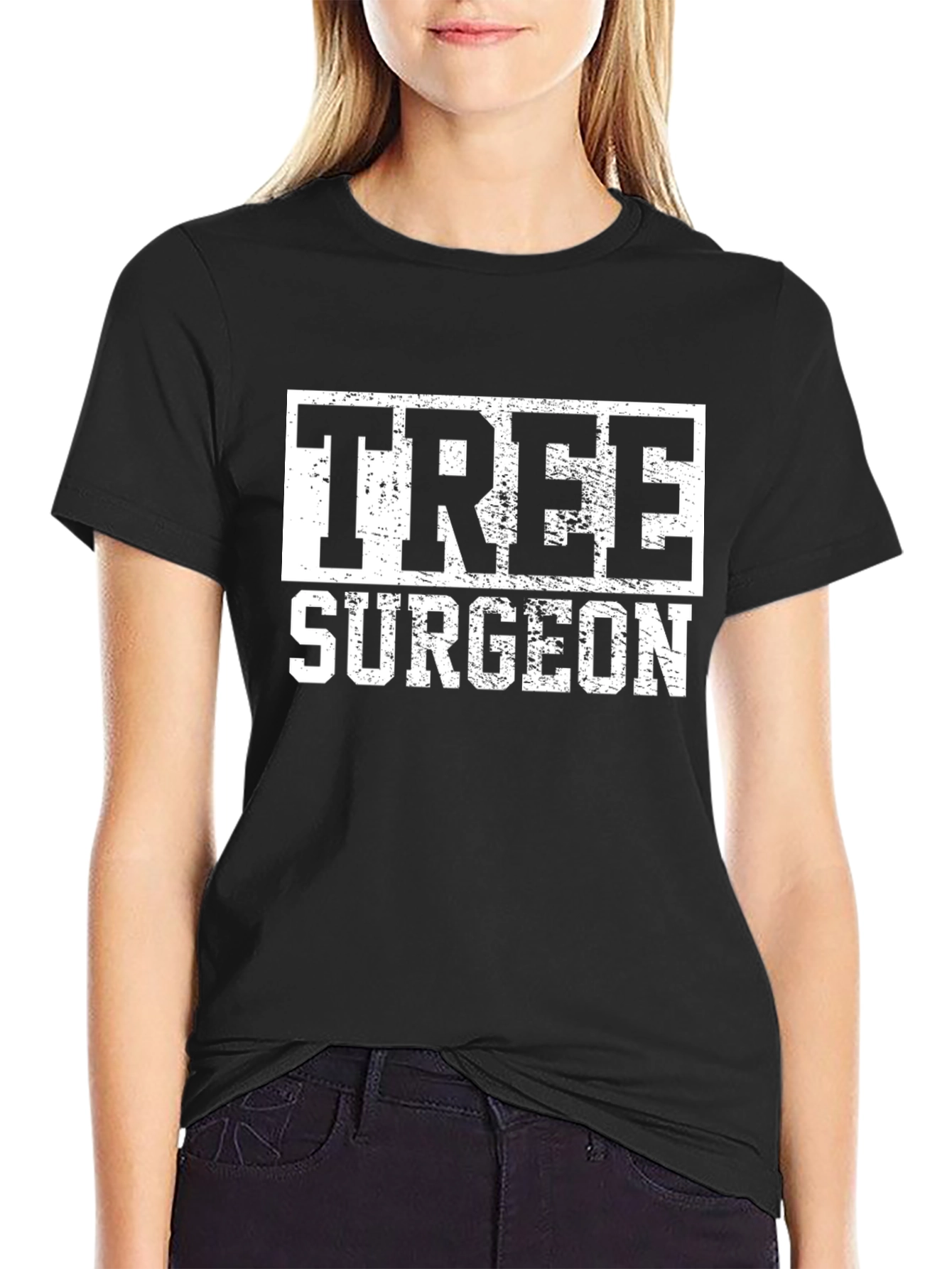 Tree Surgeon Graphic T-Shirt - Arborist Humor