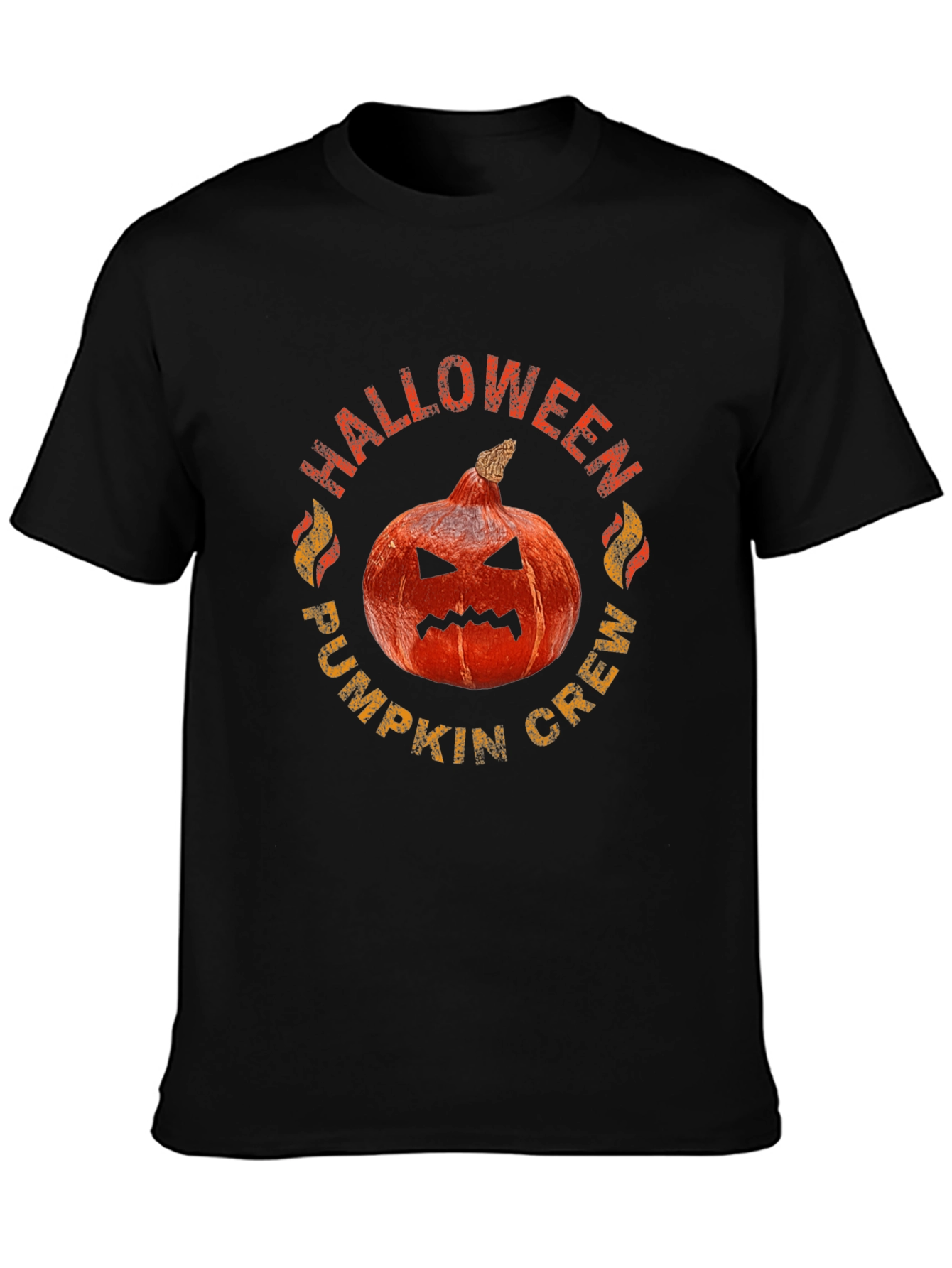 Halloween Pumpkin Crew T-Shirt