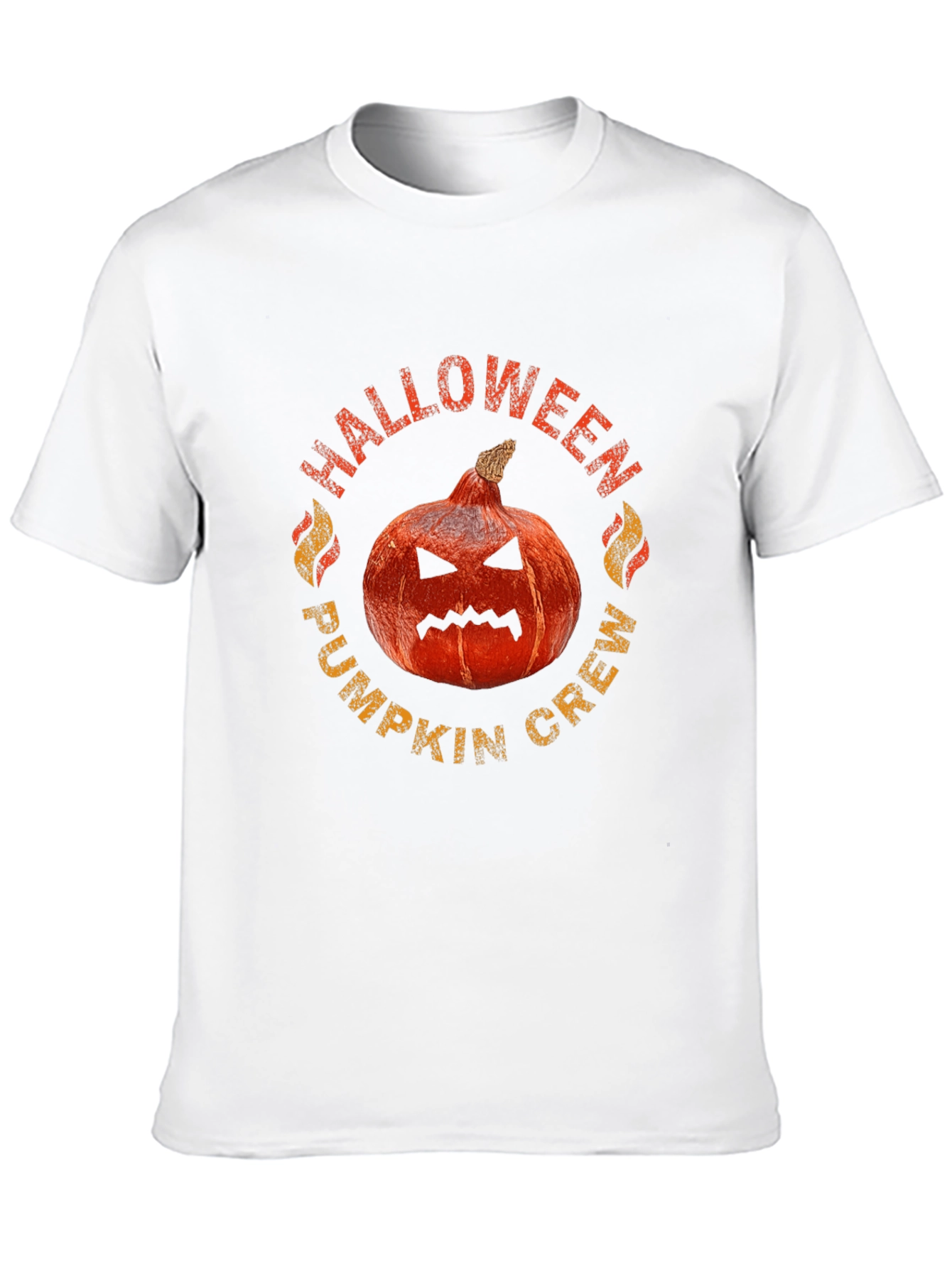Halloween Pumpkin Crew T-Shirt