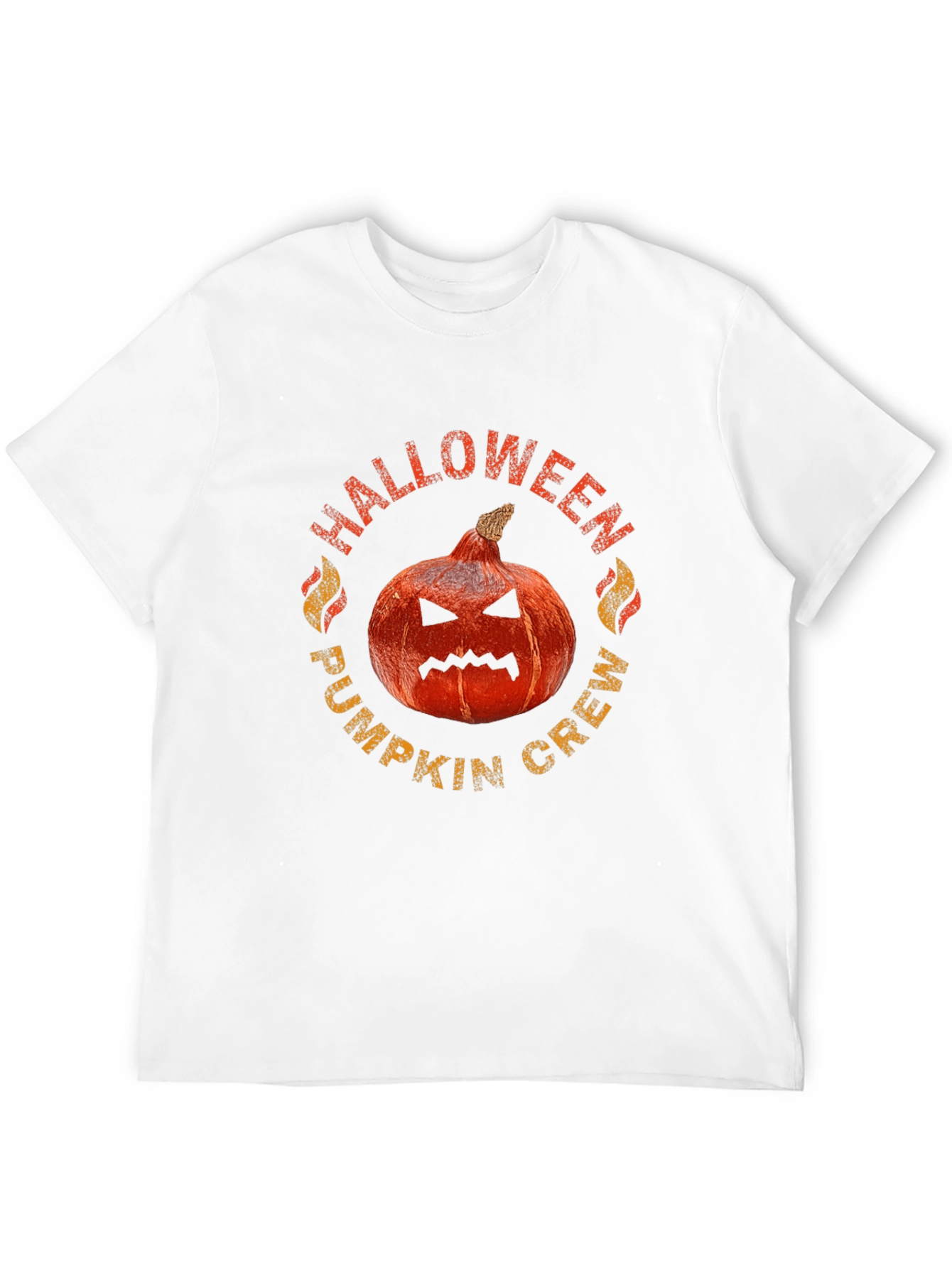 Halloween Pumpkin Crew T-Shirt