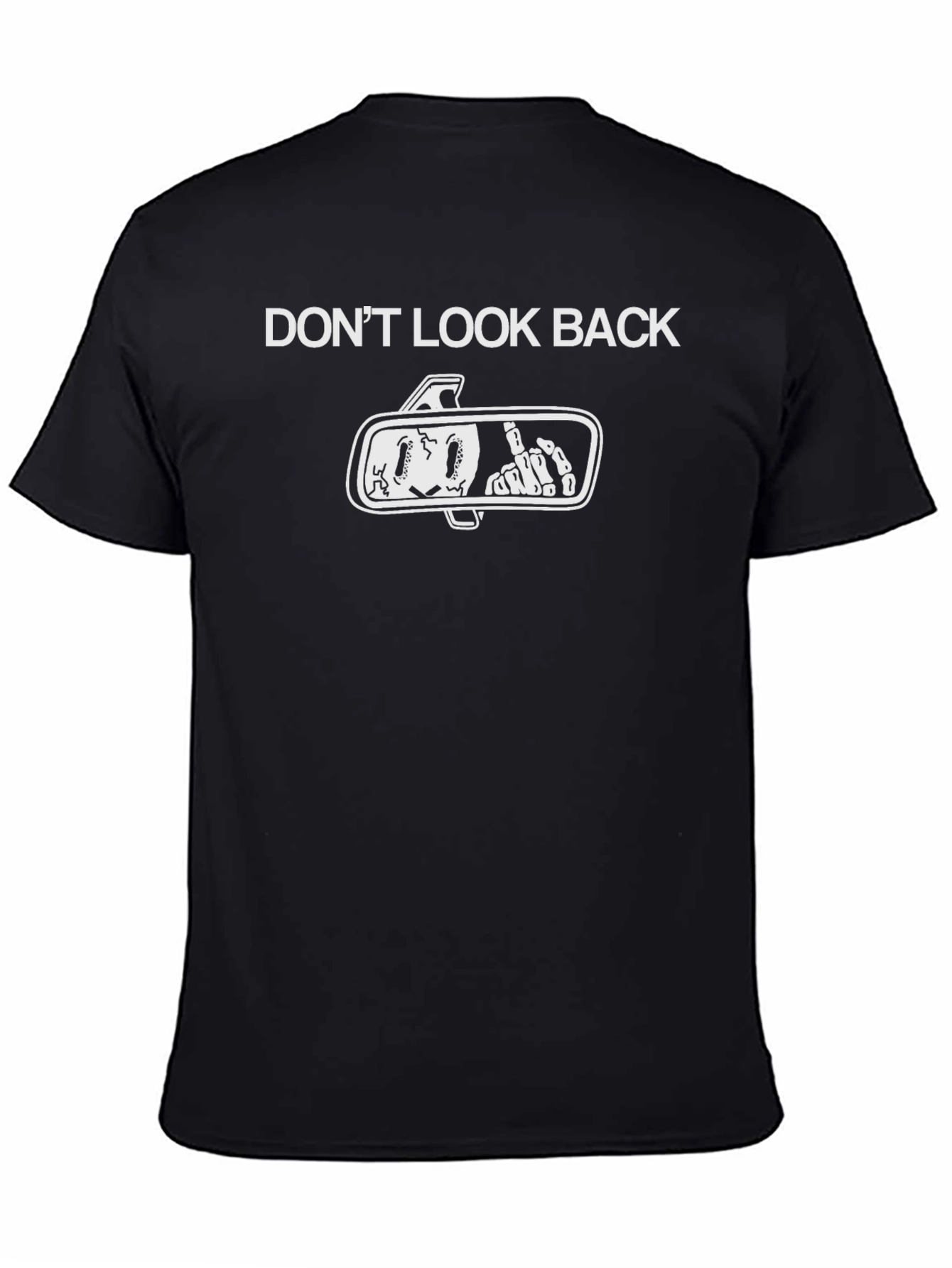 Dont Look Back Graphic Tee - Black
