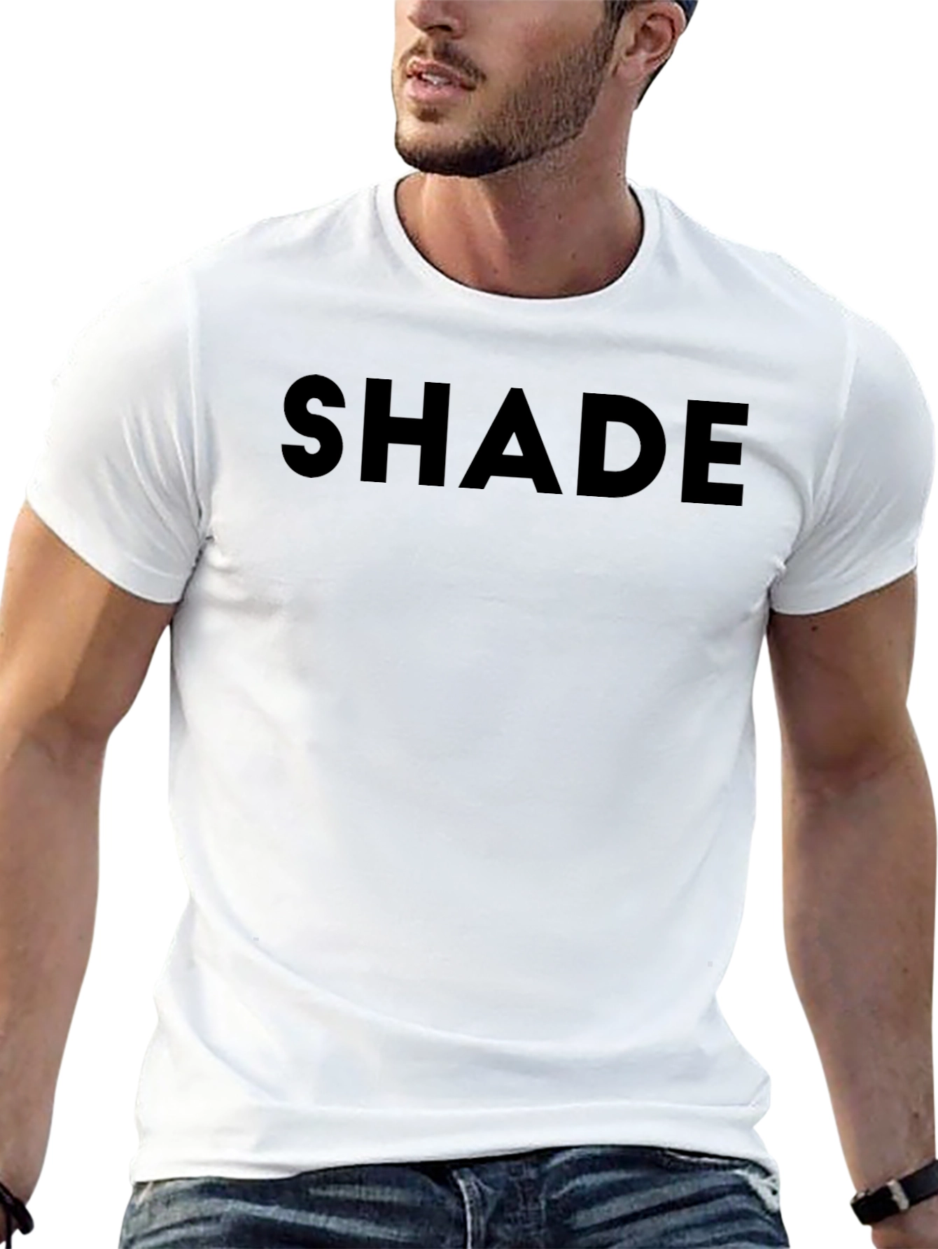 Black SHADE Graphic Tee - Trendy Casual Top